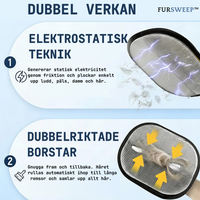 FurSweep™ – Ta bort djurhår på sekunder utan kladd eller rollers